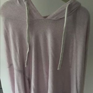 light pink sweater from Hollister